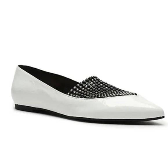Schutz white patent leather flats - Picture 8 of 9